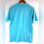 Lands' End XXL Women's Rashguard Top in Turquoise Blue Photo 1