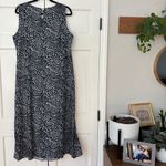 Rip Skirt Hawaii Sundress Long, Size XL, Night Blooms NEW Tropical Vacation Blue Photo 7