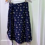 Madewell Navy Floral Skirt Photo 1