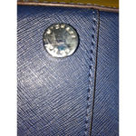 Michael Kors  Satchel Top Handle Handbag Navy Blue Designer‎ Purse Photo 11