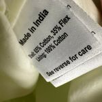 Rococo Sand White Green Floral Print Asymmetric Mini Skirt Size Medium Photo 10