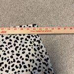 Reformation  Womens White/Black Animal Leopard Print Bea Midi Skirt‎ sz 22 NWT Photo 5