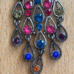 Colorful Chandelier Drop Earrings with French Hooks Pink Photo 7