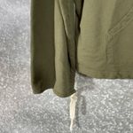 Zaful Women's Army Green Plus Size Cropped Sweatshirt - Size 3X - Cowl Neck Top Photo 3