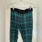 Victoria's Secret Victoria’s Secret green and plaid pj pants size medium 97% cotton Photo 6