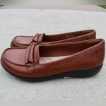 Clarks Collection Women's Ashland Lily Women's Brown Leather Loafer Sz 8 Photo 3