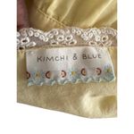 Vintage Baby Doll Dress Yellow Lace Trim Spaghetti Strap Coquette Romantic READ Size undefined Photo 3