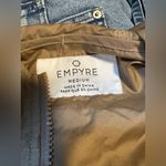 Tan Rose Empyre Streetwear Clothing Windbreaker Full Zip Luxury Jacket Medium Photo 3