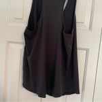 Lululemon  Love Tank Top Sz 8 Black Pima Cotton Photo 8