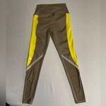 Alo Yoga ALO • High Waist “Elevate” Leggings Gravel Beige/Yellow Yoga Size Small Photo 4