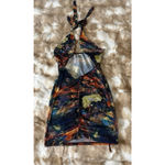 Cute sexy dress that shows cleavage Blue Size XS Photo 1