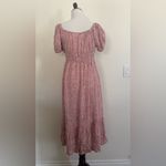 Blush  Pink Ruffled Tiered Sundress Photo 1