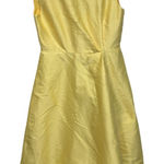 Weekend Max Mara Yellow Sleeveless Babydoll A Line Dress Size 10 Photo 0