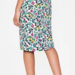 Boden Floral Pencil Skirt in Ivory Exotic Garden White Size 6 Photo 3