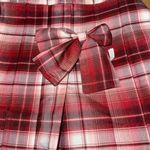 Cherry Red Midi Skirt Photo 1