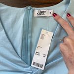 Tiger Mist Sian Baby Blue Long Sleeve Minidress Photo 3