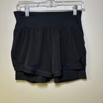 Spanx Skort Womens Medium Black Get Moving Pleated Athletic Stretch Pock… Photo 0