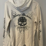 Genuine Harley Davidson Willie G Laced Front‎ Henley Hoodie Embellished C Size XL Photo 0