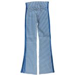 Koral  Katylyn Redford Lapis Blue White Gingham High Rise Flare Pants size S Photo 6