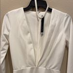 AQ/AQ White long sleeve mini dress Photo 4