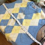Vintage 70s Scotland Lambswool Argyle Sweater Unisex XL Photo 6