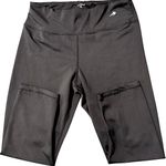 CompressionZ Women’s High Waisted Moisture Wicking Tummy Control Capris Black Size XL Photo 0