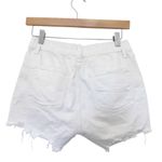 Aerie  White Denim Distressed Jean Shorts Sz XS Photo 3