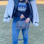 Anthropologie NWR $78 Black Vision Of Change Thermal Pullover M Photo 4