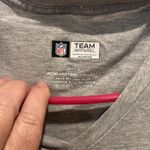 NFL Team Apparel Grey V Neck T Shirt Womens Size Small New England Patriots‎ NWT Gray Photo 4