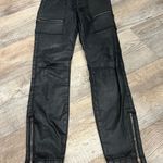 Joie  Black Faux Leather Jeans skinny jeans 26 Photo 1