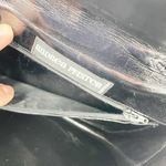 Andrea Pfister Vintage 1980s Multicolor Plaid Splat Leather Clutch Purse Bag Photo 10