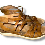 Dansko Mirabella Strappy Brown Leather Sandals Sz 40 EU / 9.5-10 US Photo 0