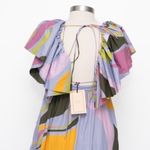 La Ligne Stella Cotton Maxi Dress Large Purple Photo 10