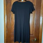 Newport News Boutique Europa Women’s Black Dress Ruffled Neck Size XL Photo 3