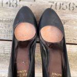 Saks 5th Avenue SAKS Fifth Avenue black stiletto pumps heels with tortoiseshell heel Photo 4