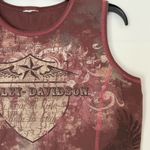 Harley Davidson Shield Flight Marion, Indiana Women’s Size Medium Brown Photo 5