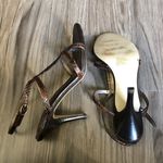 Banana Republic leather strappy snakeskin sandals Photo 6