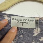 Dress Forum  Blue Floral Wrap Shirt Womens S Revolve Boho Blouse Long Sleeve Top Photo 3