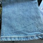 Décor High Rise Distressed Ripped Knee Straight Leg Blue Denim Jeans Size 28 Photo 12