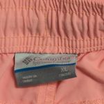 Columbia  Peach Omni Shade PFG Elastic Waist Athletic Outdoor Shorts XL 18/20 Photo 6