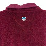 Kuhl Women’s Tara Alpaca Fleece Full Zipper Jacket Coat Wine Size L Photo 3