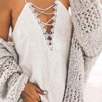 WAYF Posie Lace Trim Camisole Photo 0