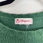Disney  Store Vintage Green Santa Mickey Mouse Sweater Photo 1