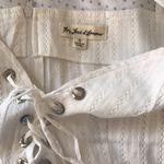 For Love & Lemons Anabella Lace Up Blouse Photo 6