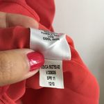 Banana Republic Coral Ruffle Front Sleeveless Wrap Dress Midi Womens Size… Photo 6