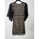 Melissa Odabash Black Lace Crochet V Photo 1