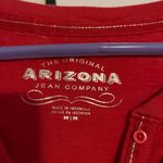 Arizona Jeans Arizona cotton baseball style shirt sz M Photo 1