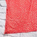 Nike Golf Shirt Women Medium Pink Polka Dot Dri Fit Sleeveless Tank Top Photo 4