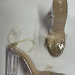 Nasty Gal  Shoes Womens Size 7 Block Heel‎ Sandals Patent Strappy Dressy Photo 0