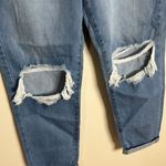 Parisian  high rise distressed boyfriend denim jeans size 2 Photo 3